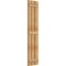 Ekena Millwork Spaced Board-n-Batten Shutters, Rough Sawn Western Red Cedar, 17 1/8"W x 75"H RBS06S17X075RWR - alternate 2